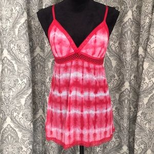 TIE DYE CAMI TANK CHEMISE